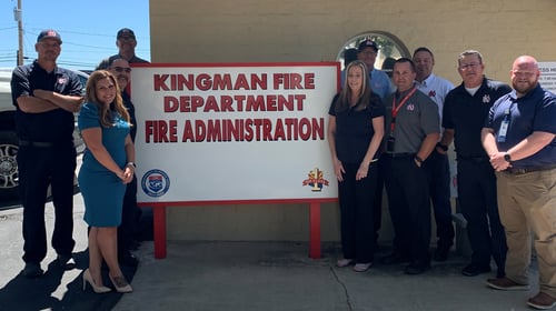 Kingman Fire Department Visit-1